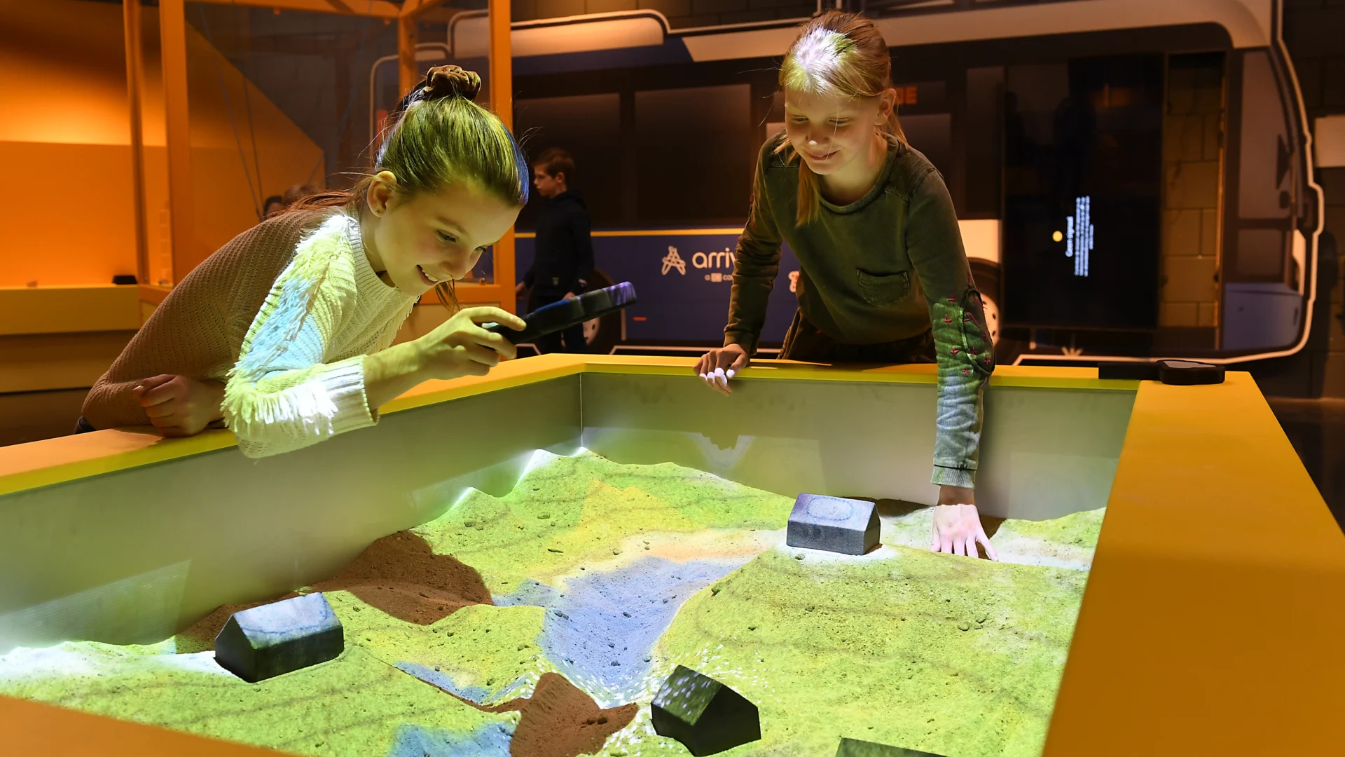 Zand in tentoonstelling Discovery Museum veilig bevonden